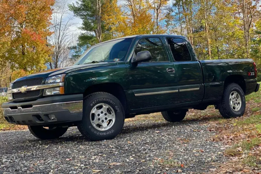 #1 Peor año: Chevrolet Silverado 2003 (calificación de 2.49)