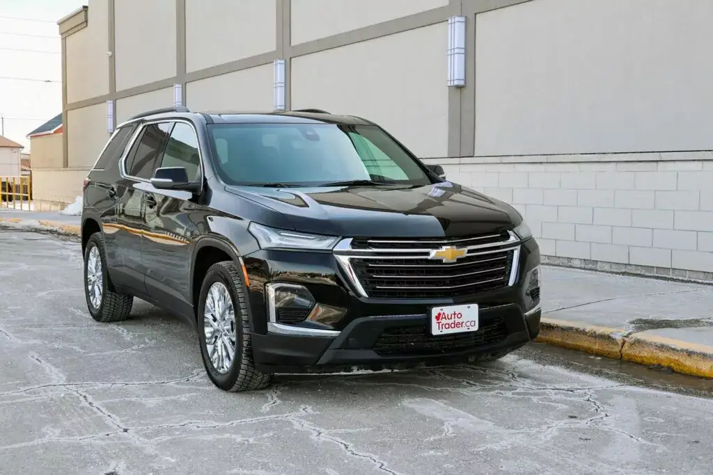 1. Mejor año: Chevy Traverse 2022 (calificación de 4.47)