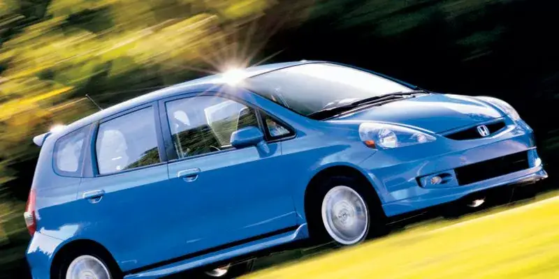 #1 Peor año: Honda Fit 2007 (calificación de 3.18)