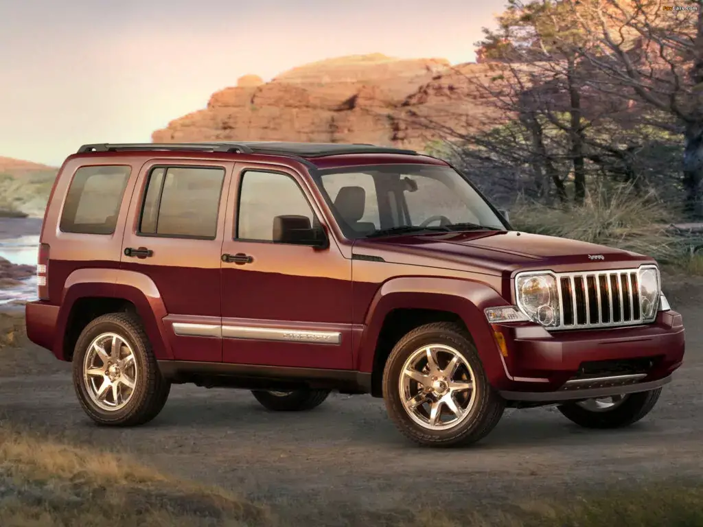 1. Mejor año: Jeep Liberty 2009 (calificación de 4.46)