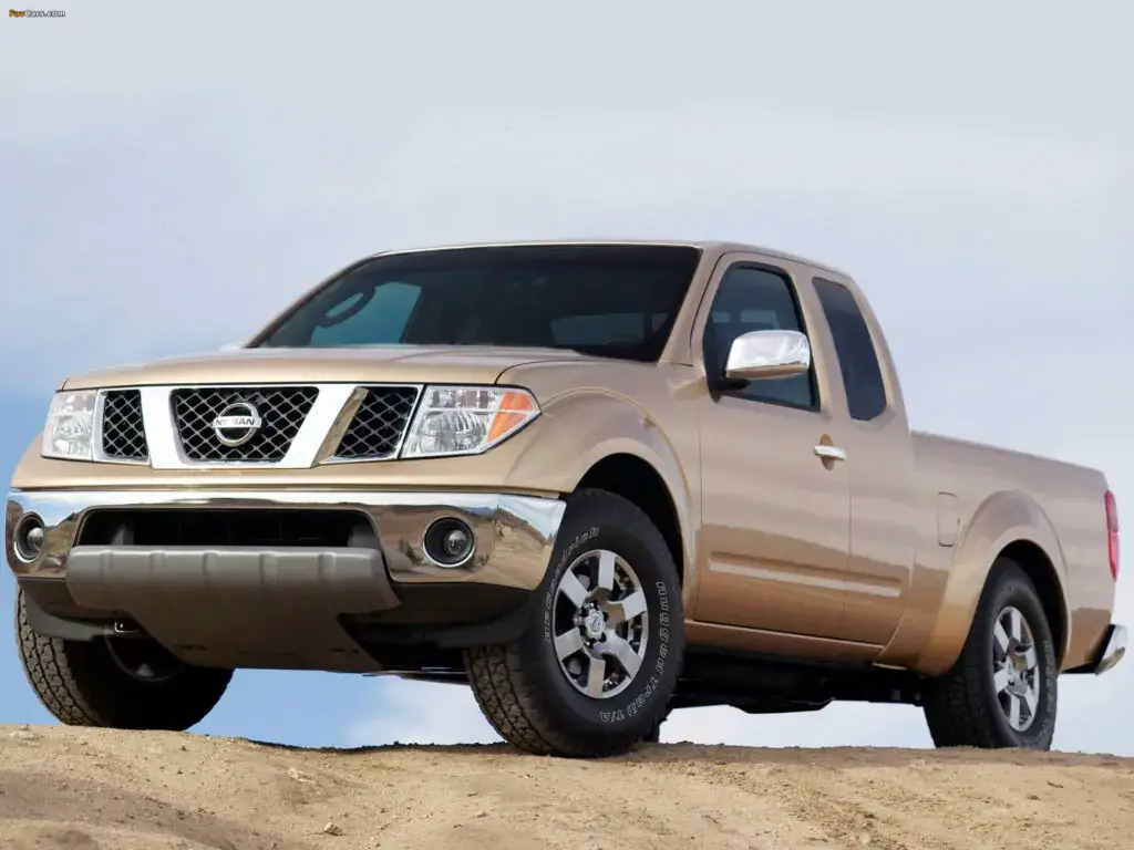 1. Peor año: Nissan Frontier 2006 (calificación de 2.97)