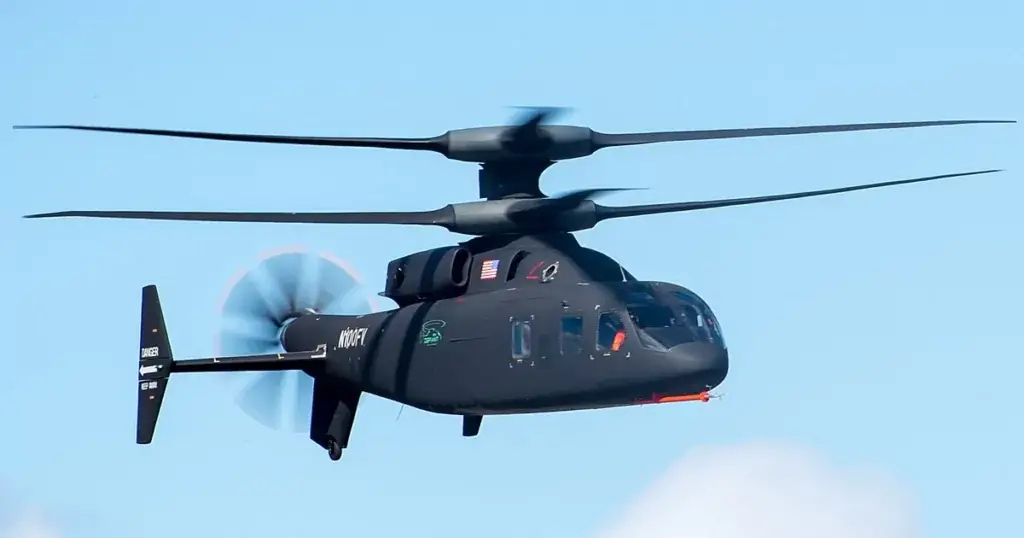 1. Helicóptero compuesto: