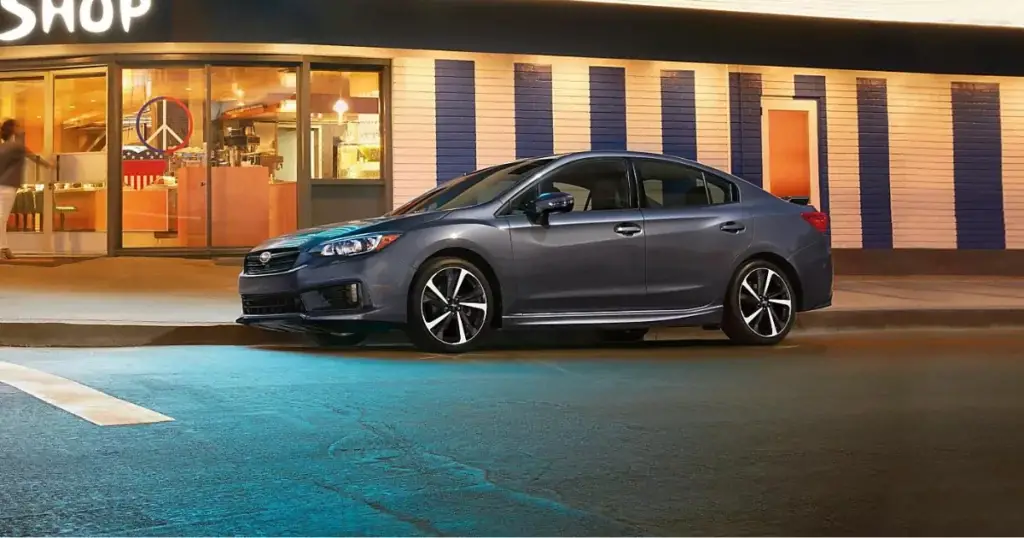 10. Subaru Impreza