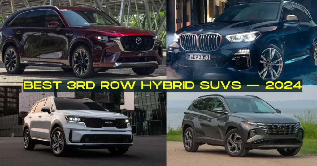 Los 12 mejores SUV híbridos con 3ª fila - Datos de 2024