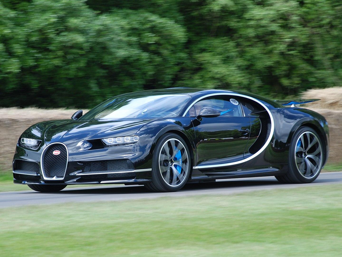 Coches propulsados por el Bugatti WR16