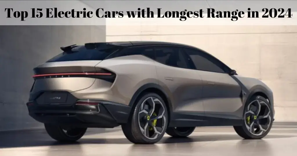 Los 15 mejores coches eléctricos con mayor autonomía (2024)
