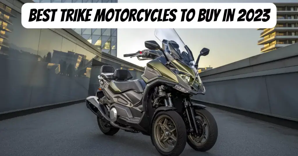 Las 15 mejores motocicletas Trike para comprar en 2023