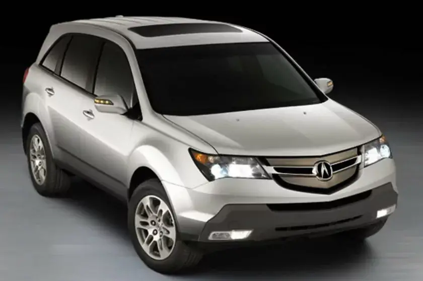 2. Mejor año: Acura MDX 2008 (calificación de 4.33)