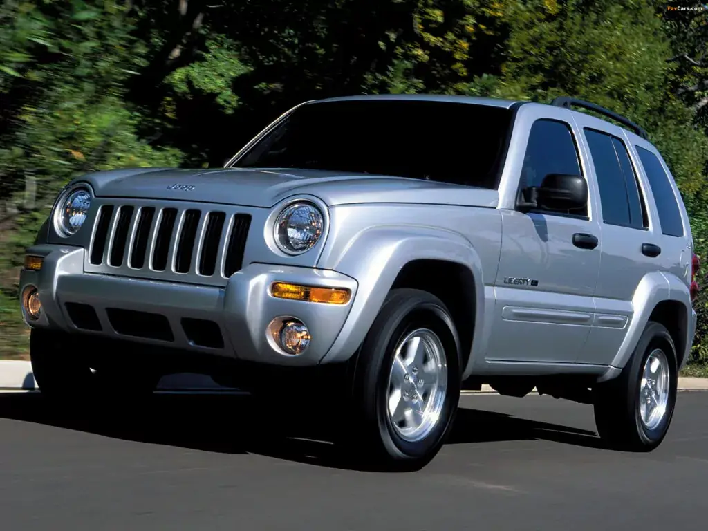 2. Peor año: Jeep Liberty 2003 (calificación de 3.13)