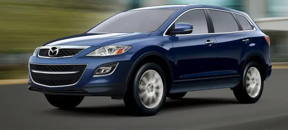 2. Peor año: Mazda CX-9 2012 (calificación de 3.35)