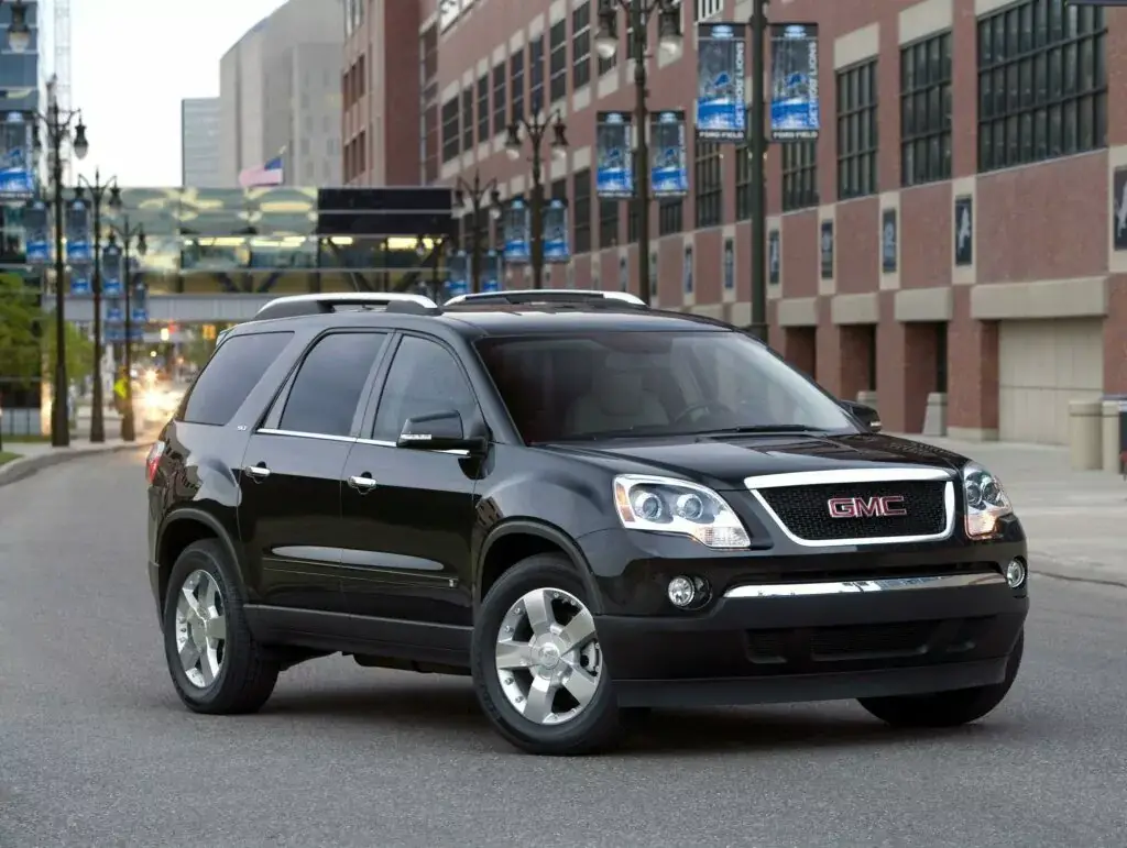 2. Año modelo de Acadia a evitar: 2009 (calificación de 3.22)