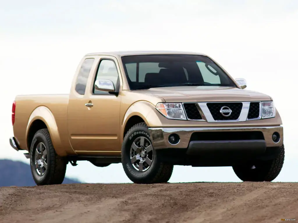 2. Peor año: Nissan Frontier 2005 (calificación de 2.99)