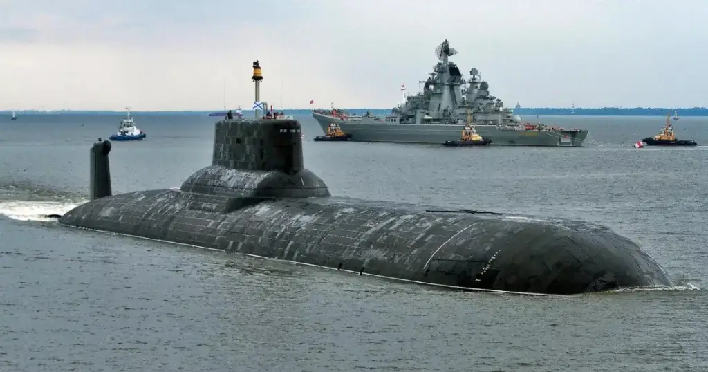 2. Submarino de la clase Typhoon, Rusia (175 m)