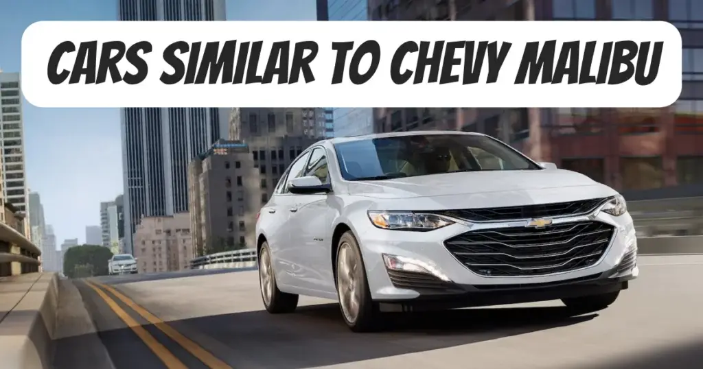 20 autos similares a Chevy Malibu