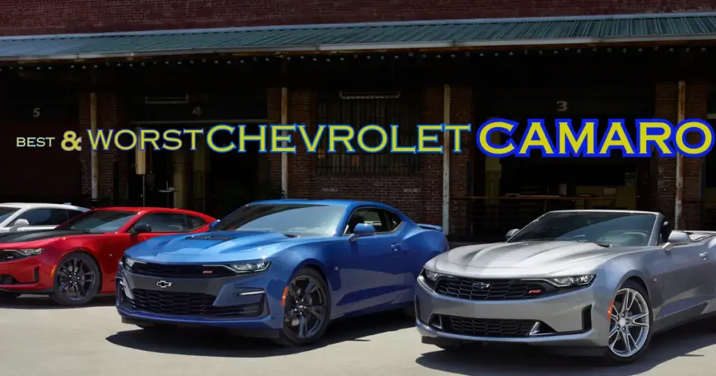 Los 20 mejores y peores años del Chevrolet Camaro | Datos 2023
