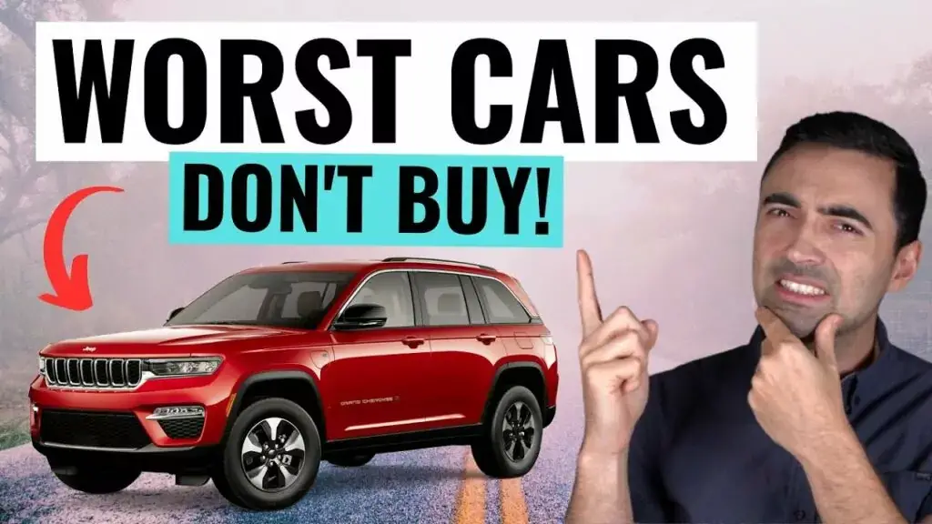 Los 20 peores autos que debes evitar en 2023