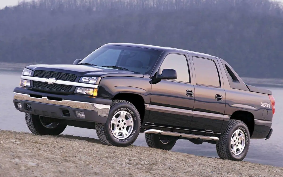 2004 Chevrolet Avalanche Z71 en Negro