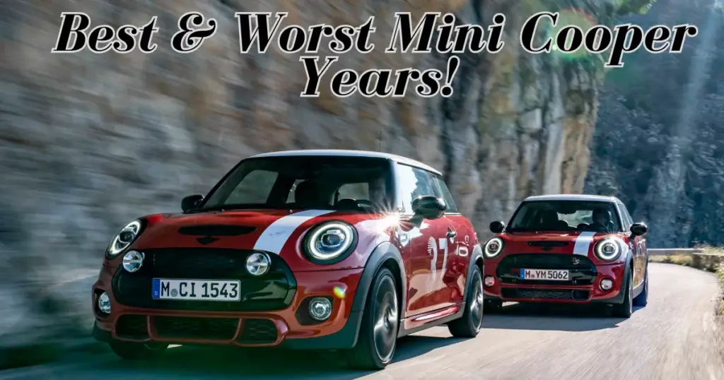Los 22 mejores y peores años del Mini Cooper | 2023 Actualizado