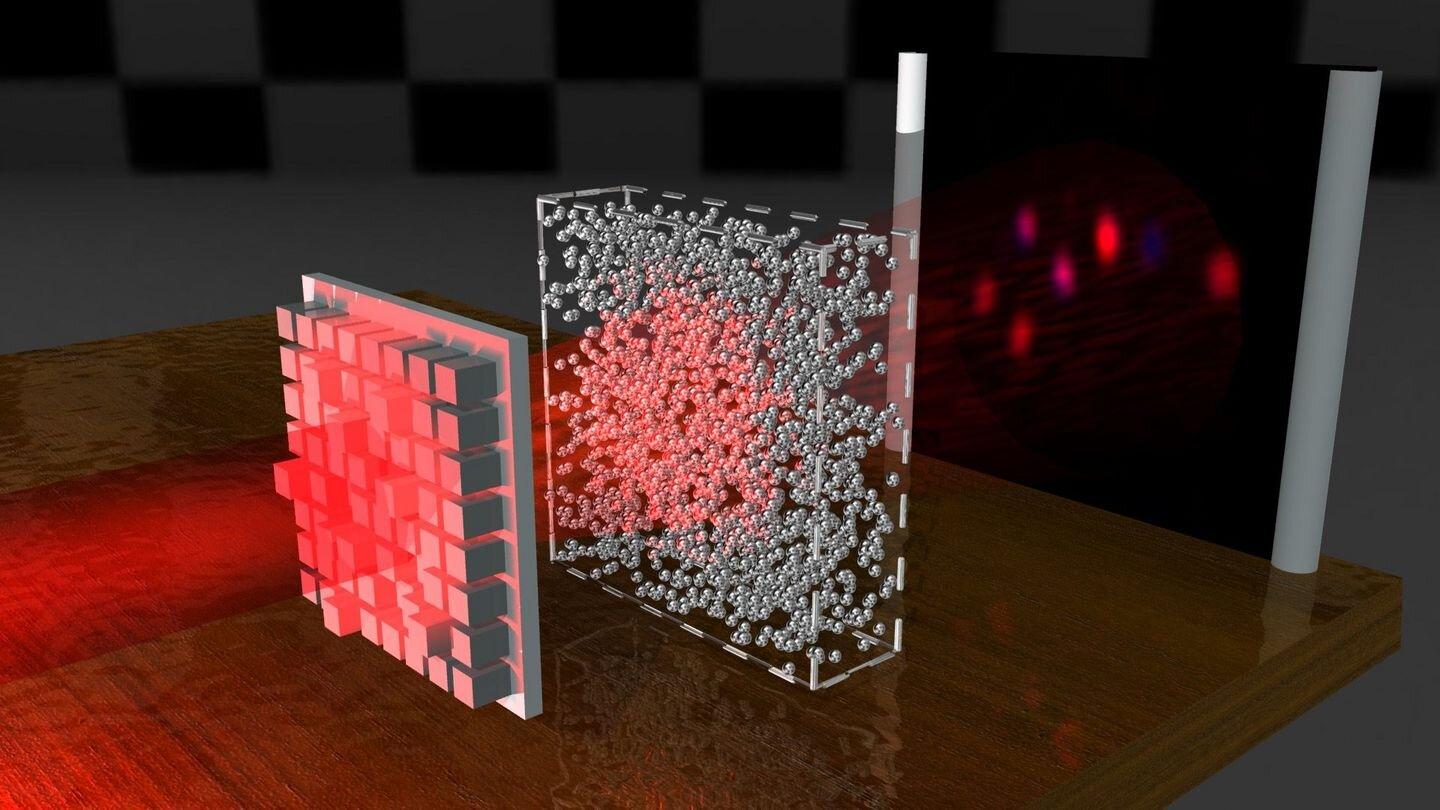 Los investigadores han desarrollado ondas de luz que pueden atravesar materiales opacos
