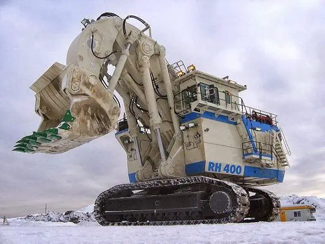 El Bucyrus RH400 es el hermano mayor del RH340