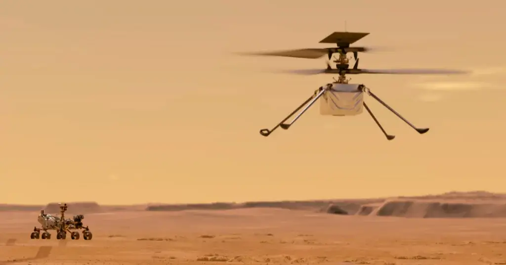 25. Helicóptero de Marte: