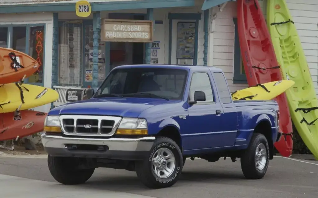 #3 Peor año: Ford Ranger 2000 (calificación de 3.10)