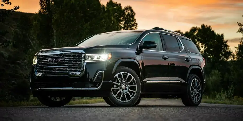 3. Mejor año: GMC Acadia 2021 (calificación de 4.2)