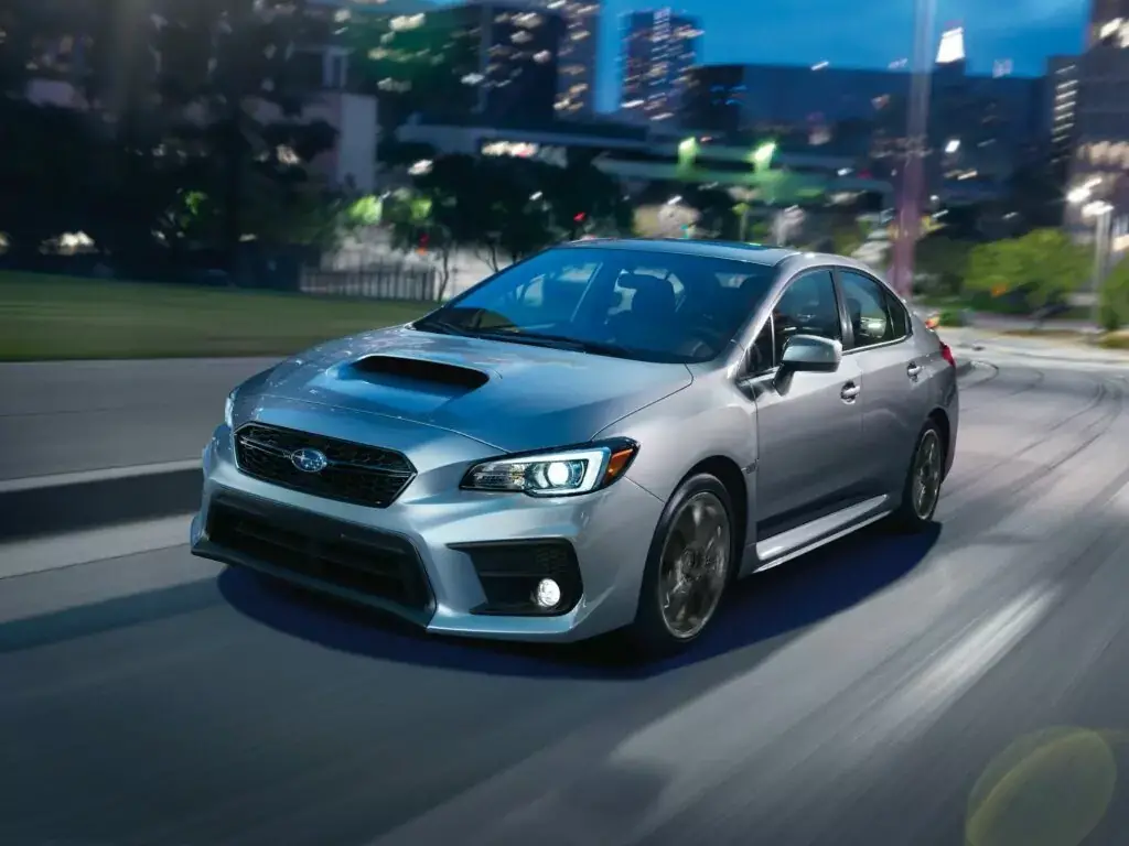 3. Mejor año: Subaru WRX 2021 (calificación de 4.19)