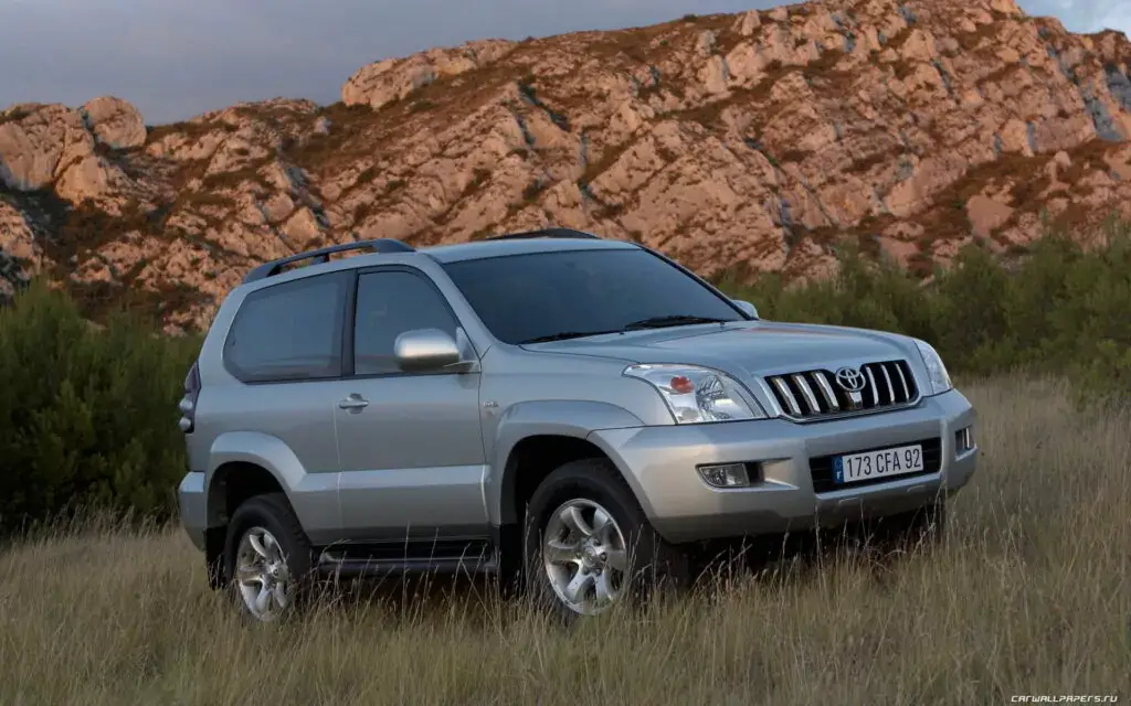 3. Peor año: Toyota Land Cruiser 2002 (calificación de 3.97)