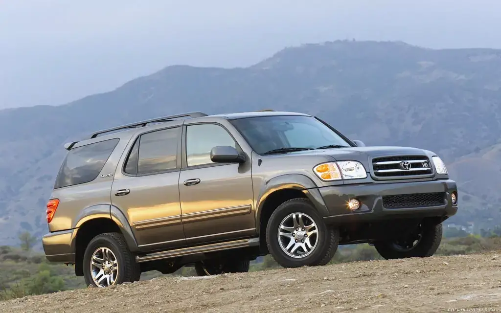 3. Peor año: Toyota Sequoia 2005 (calificación de 3.34)