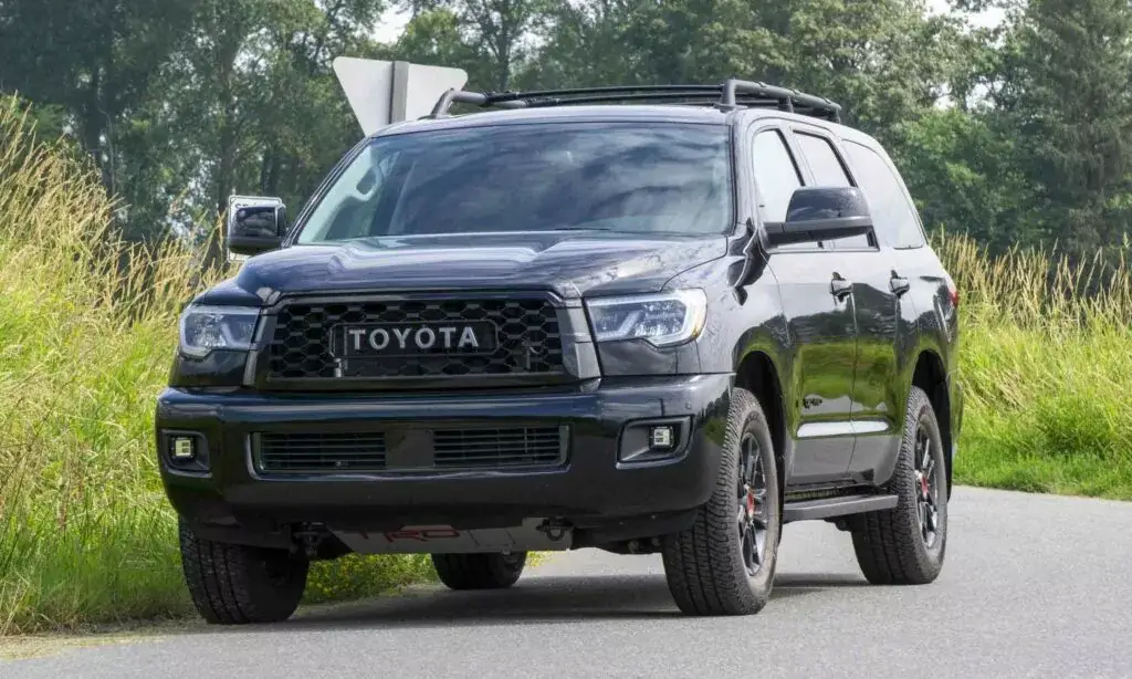 3. Mejor año: Toyota Sequoia 2020 (calificación de 4.19)