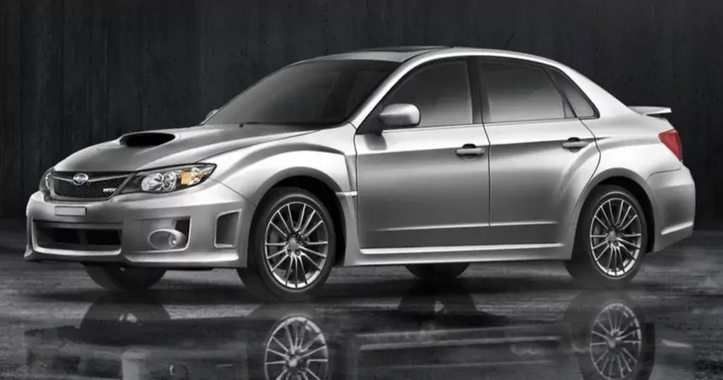 3. Subaru Impreza WRX STI Sedán