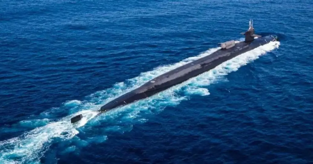 3. Submarino clase Ohio, Estados Unidos (171 m)