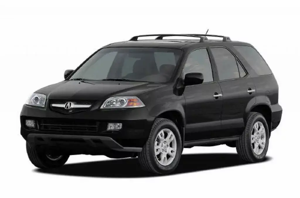 4. Peor año: Acura MDX 2005 (calificación de 3.34)