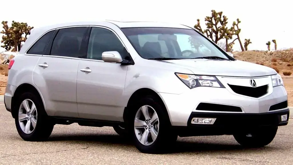 4. Mejor año: Acura MDX 2010 (calificación de 4.32)