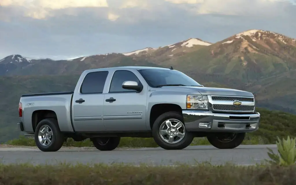 #4 Mejor año: Chevrolet Silverado 2012 (calificación de 4.14)