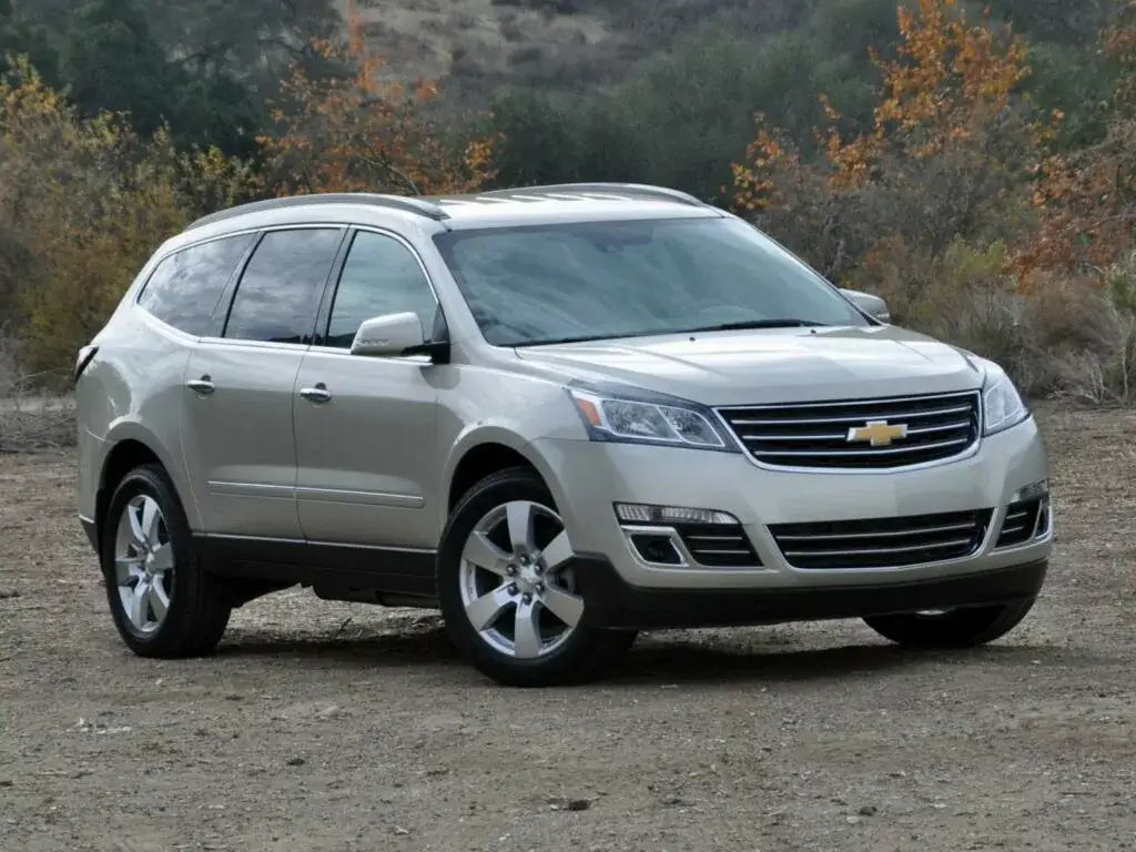 4. Peor año: Chevy Traverse 2014 (calificación de 3.36)
