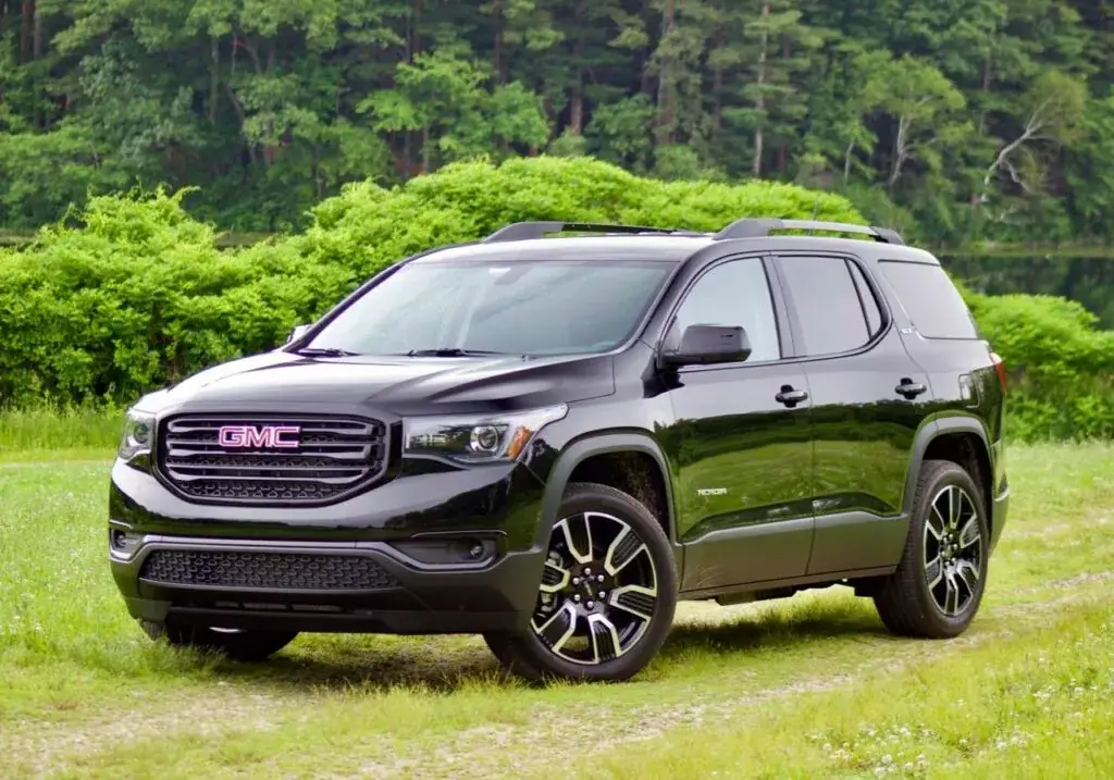 4. Mejor año: GMC Acadia 2019 (calificación de 4.19)