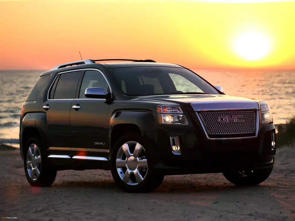 4. Peor año: GMC Terrain 2015 (calificación de 3.28)