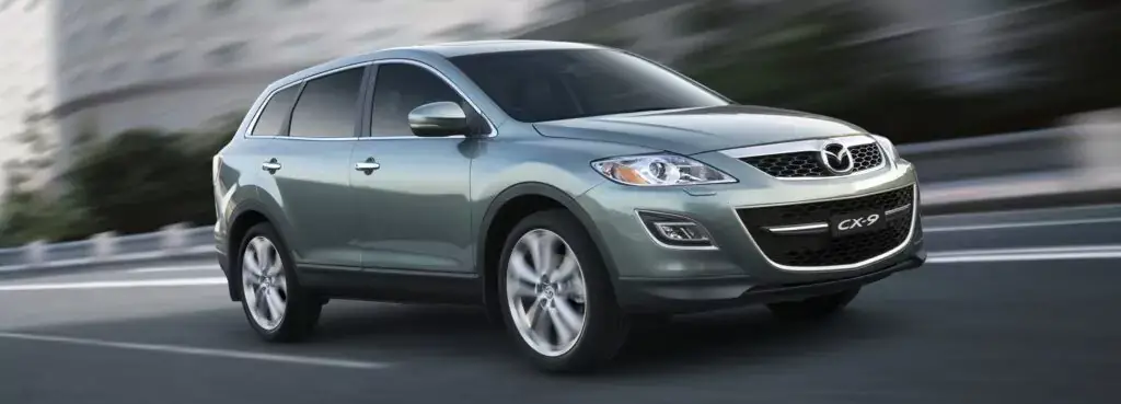 4. Peor año: Mazda CX-9 2011 (calificación de 3.58)