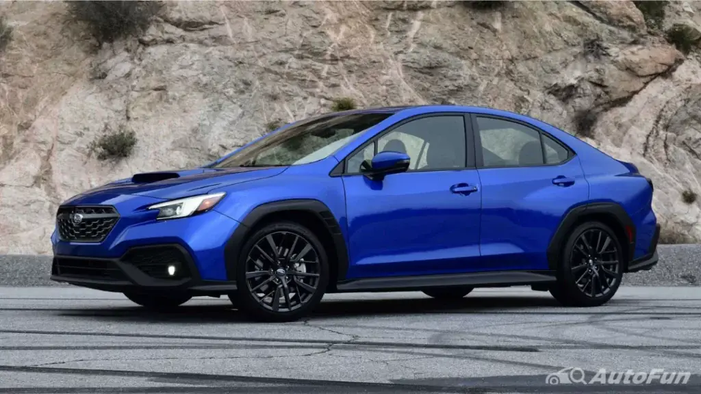 4. Mejor año: Subaru WRX 2022 (calificación de 4.15)
