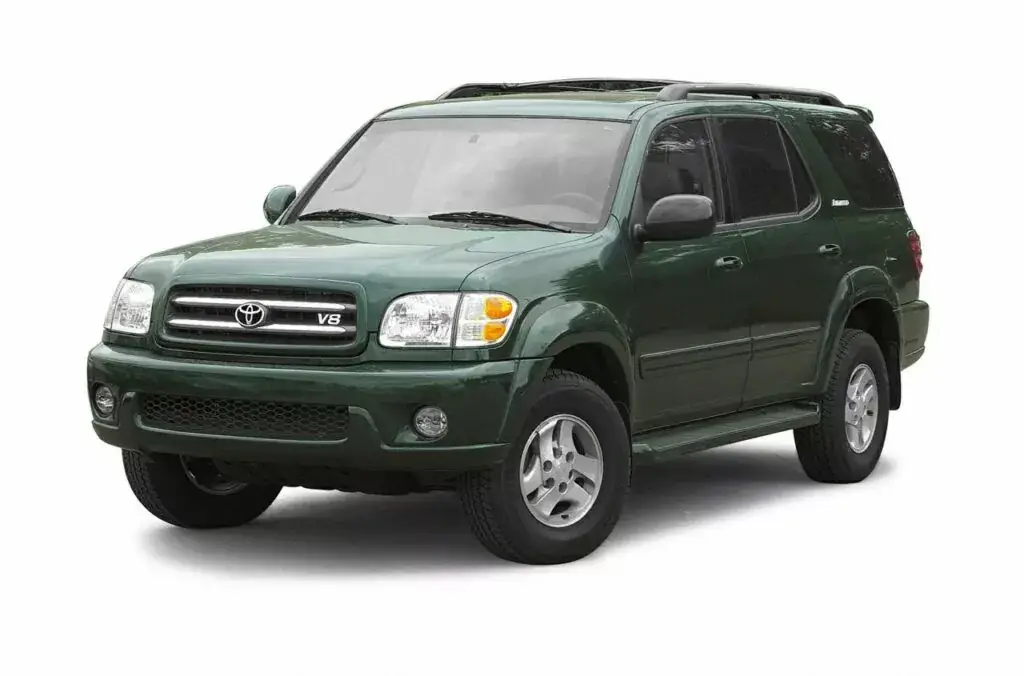 4. Peor año: Toyota Sequoia 2004 (calificación de 3.51)