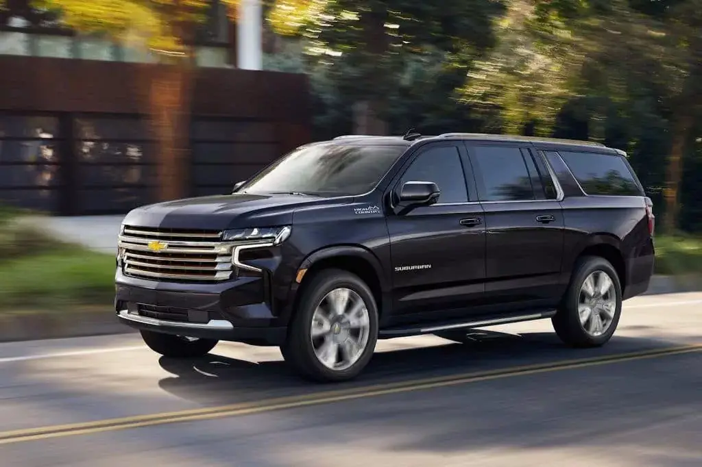 4. Chevrolet suburbano:
