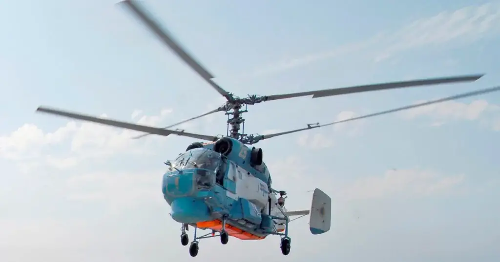 4. Helicópteros coaxiales: