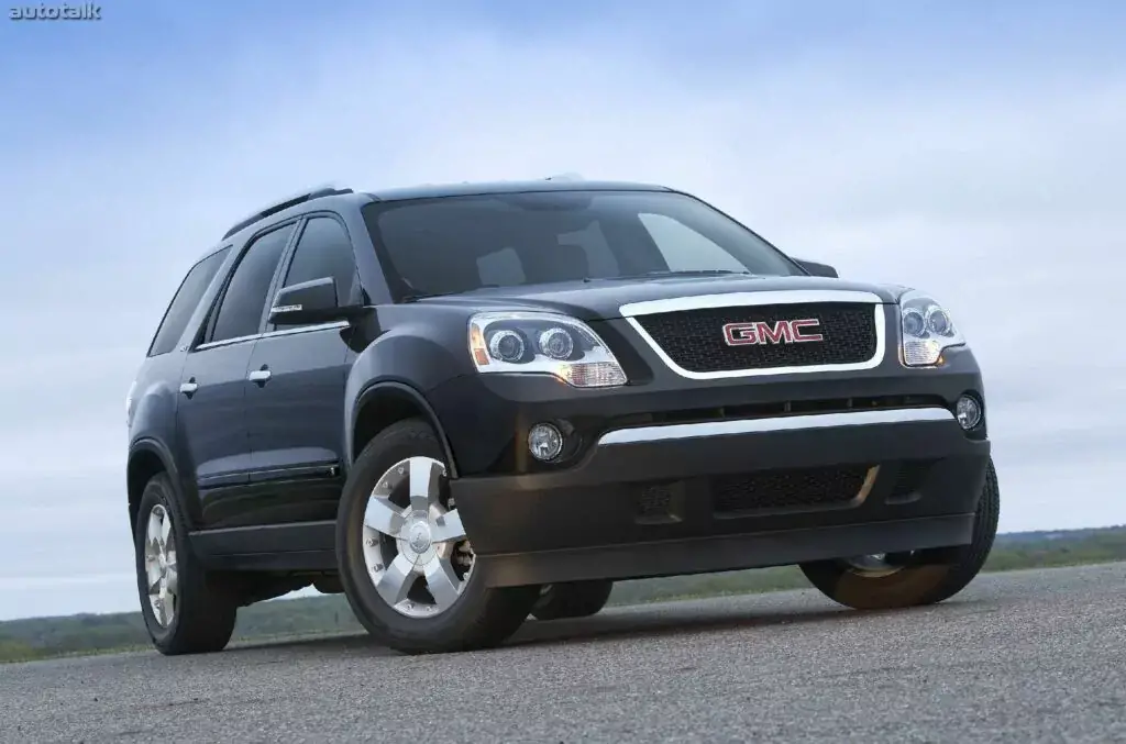 5. Acadia Año modelo a evitar: 2010 (calificación de 3.61)
