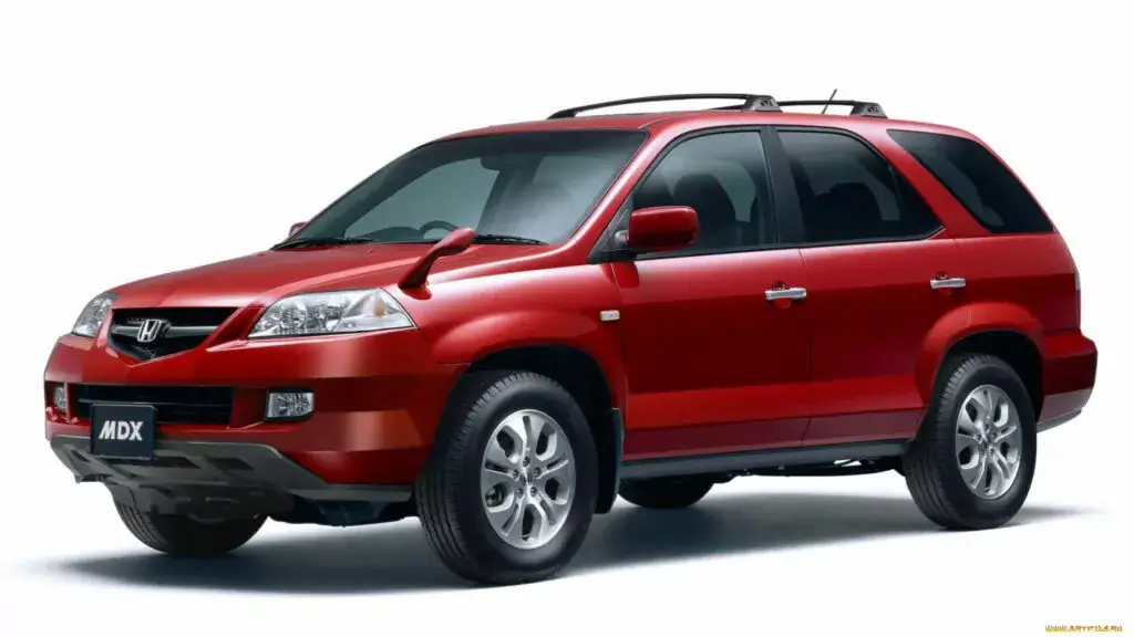 5. Peor año: Acura MDX 2004 (calificación de 3.51)