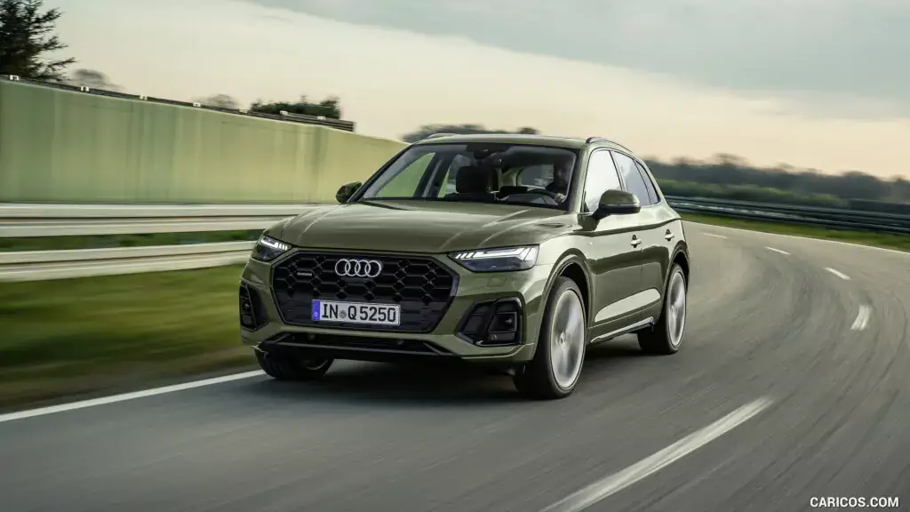 5. Peor año: Audi Q5 2021 (calificación de 3.44)