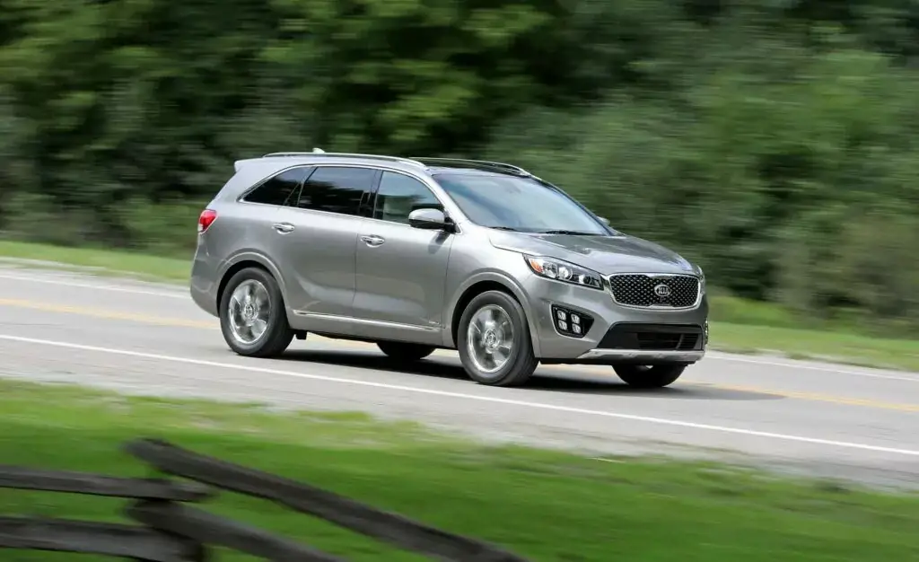 5. Mejor año: Kia Sorento 2018 (calificación de 4.18)