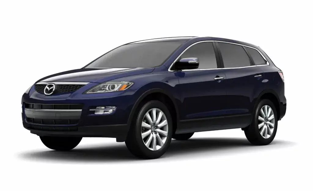 5. Peor año: Mazda CX-9 2009 (calificación de 3.61)
