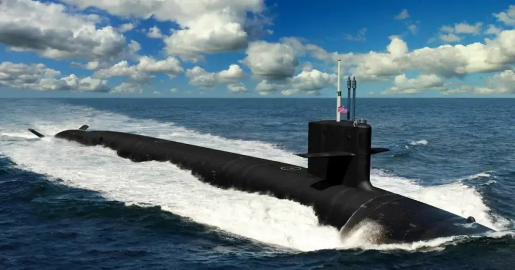 5. Submarino clase Columbia, Estados Unidos (170,1 m)